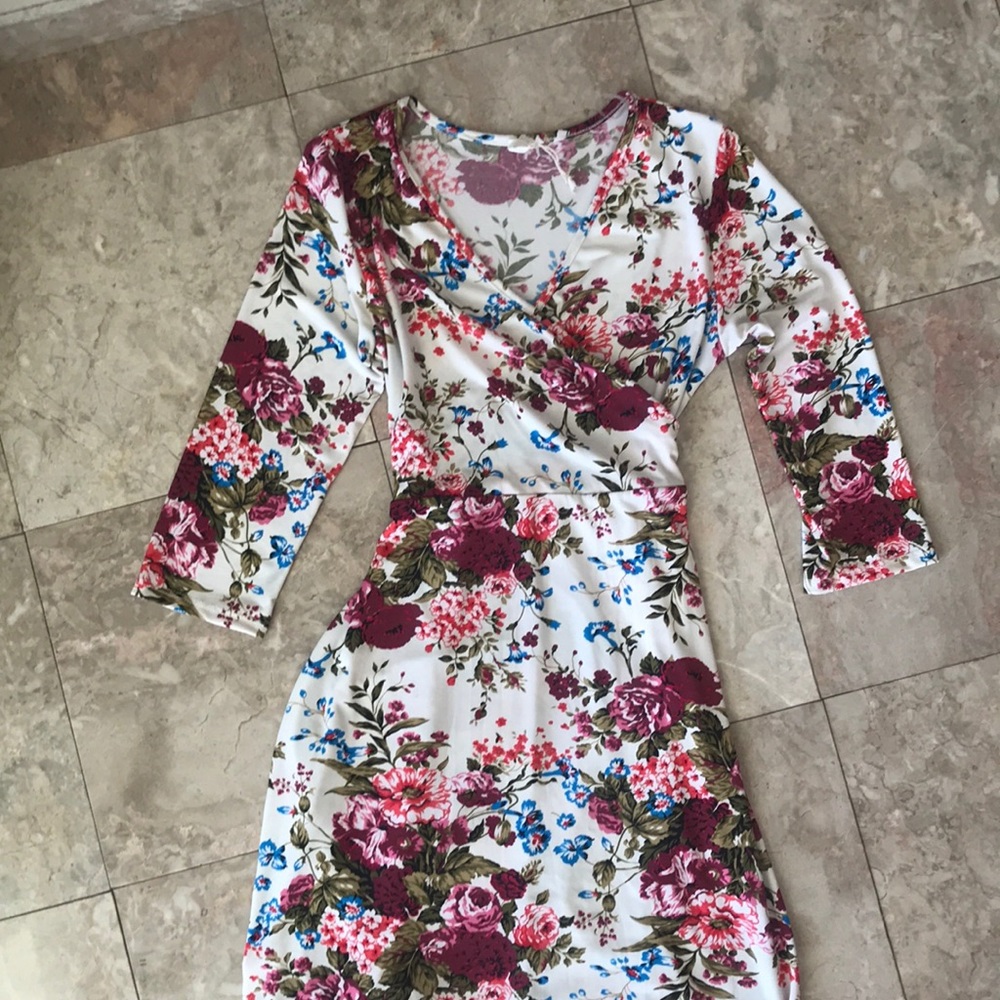 Floral Maternity Dress
